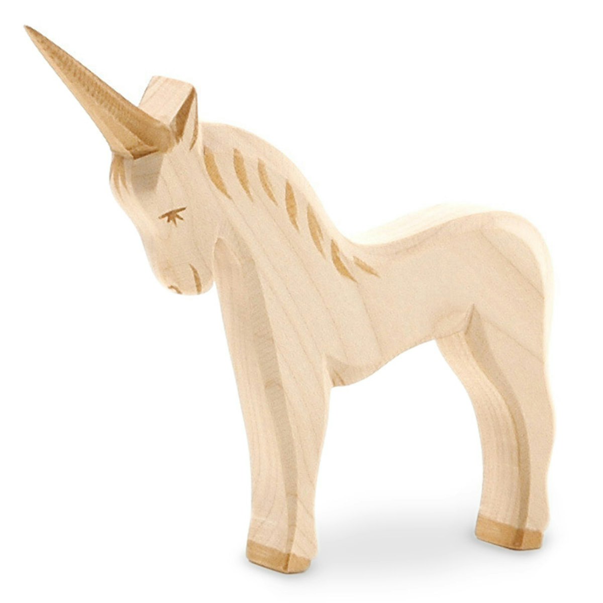 Einhorn Figur Holzfigur 13,5 cm Einhorn Figur Holzfigur 13,5 cm