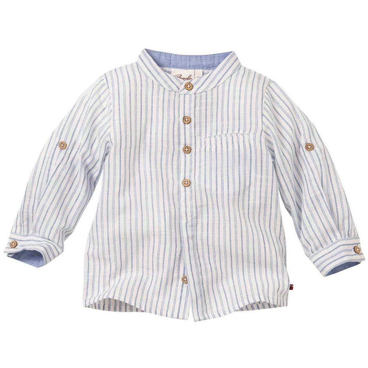 Elegantes Baby Hemd langarm weiß 62/68 Elegantes Baby Hemd langarm weiß 62/68