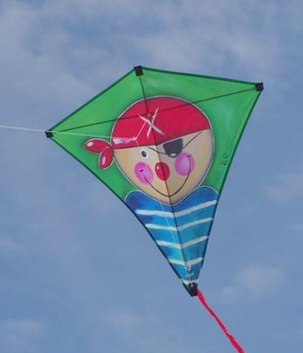 Elliot - Kinderdrachen Eddy Pico Pirat 75x75cm R2F Elliot - Kinderdrachen Eddy Pico Pirat 75x75cm R2F