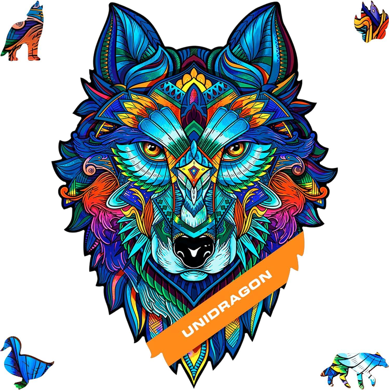 Elliot - Puzzle Holz Wolf 185 T. Elliot - Puzzle Holz Wolf 185 T.