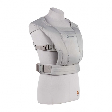 Ergobaby Embrace Soft Air Mesh Neugeborenentrage Soft Grey