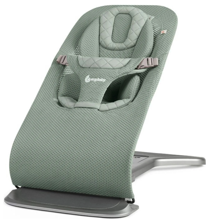 Ergobaby Evolve Bouncer Sage Green Mesh Ergobaby Evolve Bouncer Sage Green Mesh