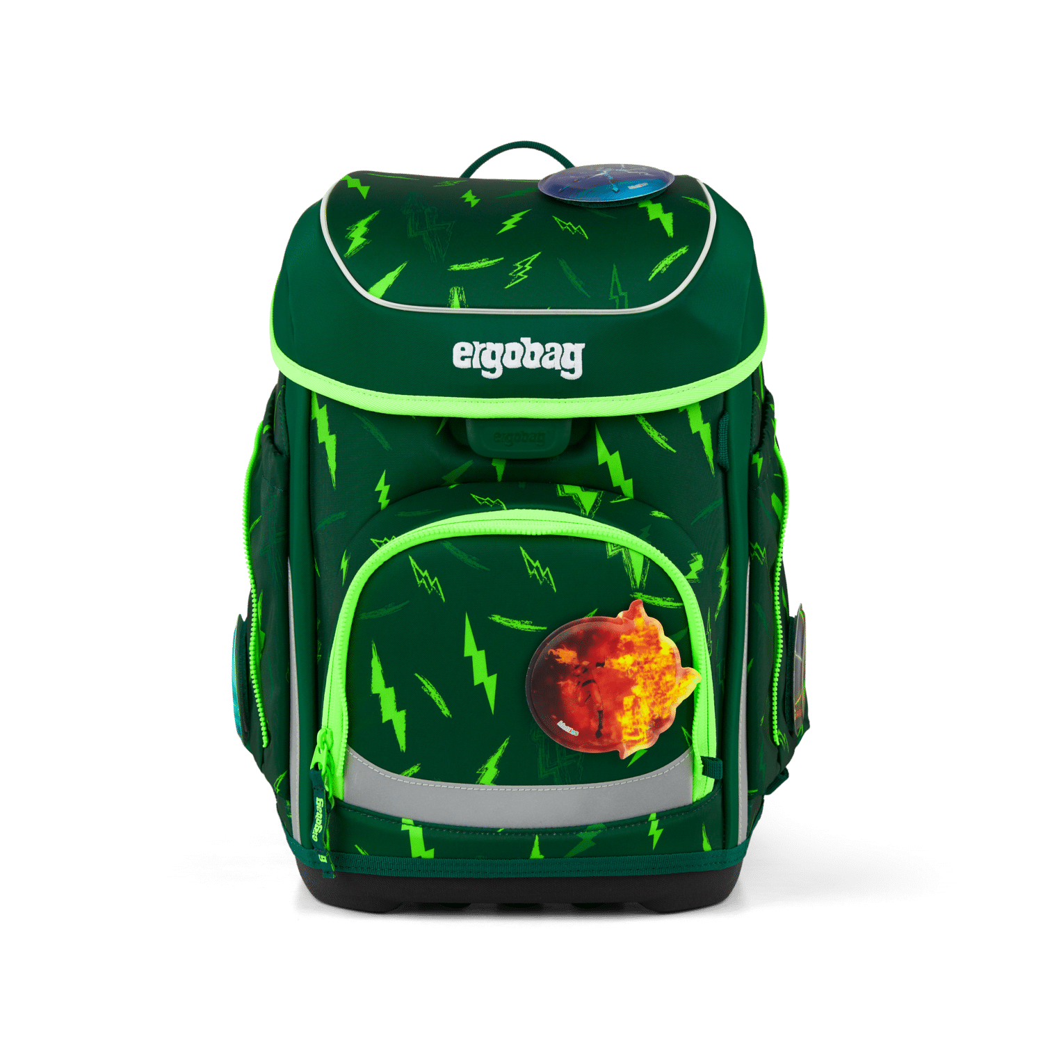 Ergobag - Schulranzen Set Cubo Bärtastisch Color Flash Edition Ergobag - Schulranzen Set Cubo Bärtastisch Color Flash Edition