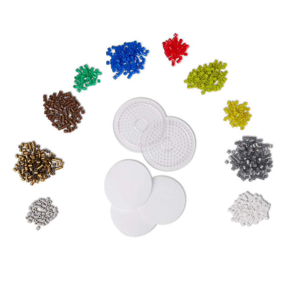 Ergobag - ergobag Bügelperlen-Kletties-Set Dunkel Ergobag - ergobag Bügelperlen-Kletties-Set Dunkel