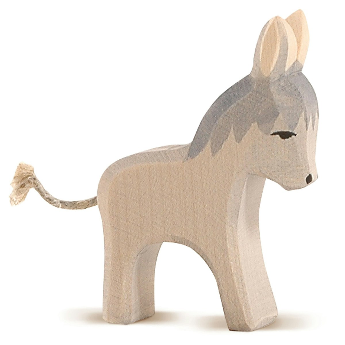 Esel klein Holzfigur 8,5 cm Esel klein Holzfigur 8,5 cm