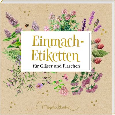 Etikettenbüchlein: Einmach-Etiketten - NaturPur (Bastin)