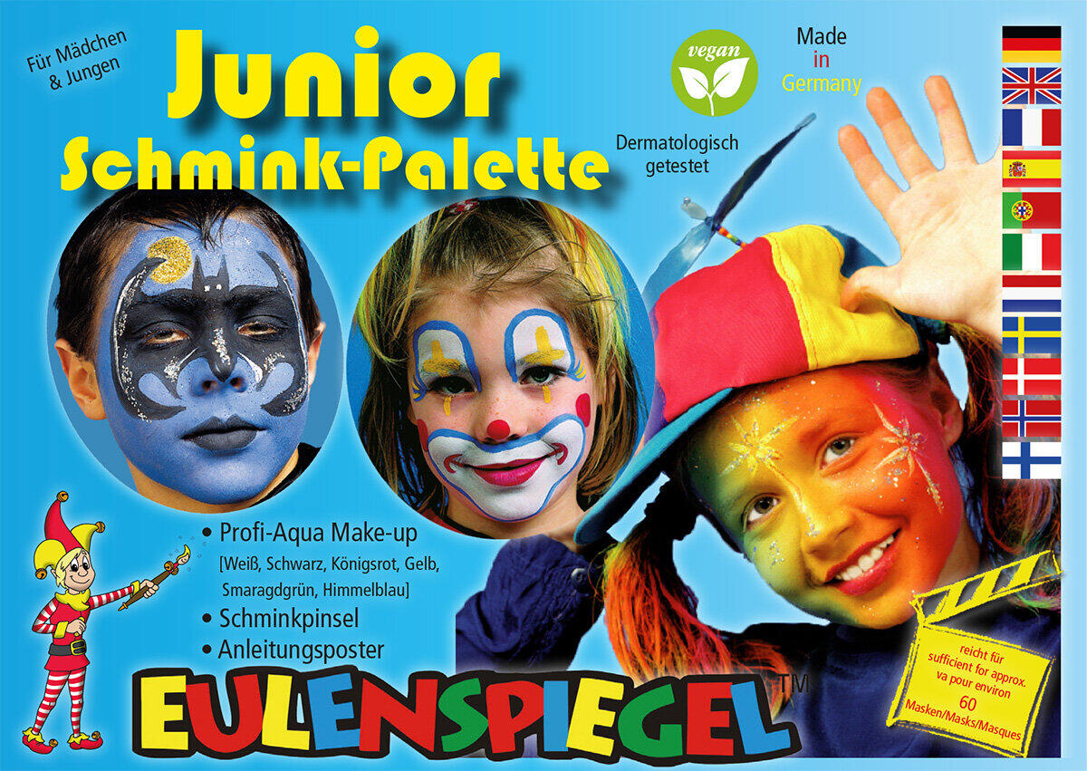Eulenspiegel - Eulenspiegel - Junior-Schminkpalette Eulenspiegel - Eulenspiegel - Junior-Schminkpalette