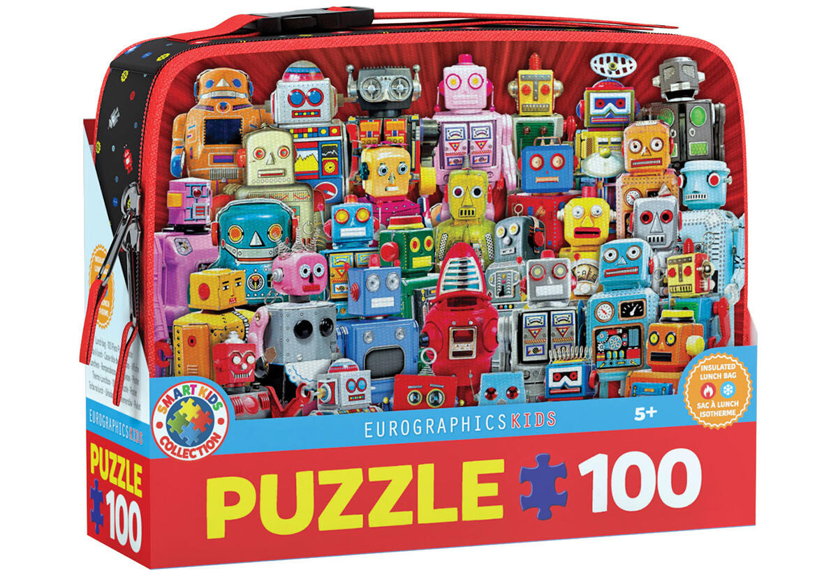 Eurographics - Puzzle 100 / Roboter / Puzzlekoffer Eurographics - Puzzle 100 / Roboter / Puzzlekoffer