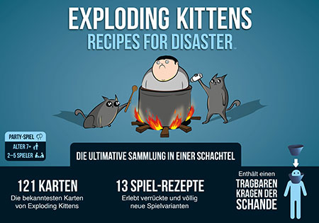 Exploding Kittens: Recipes for Disaster