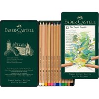 FABER-CASTELL 112112 Farbstift Pitt Pastel 12er Metalletui von Faber Castell