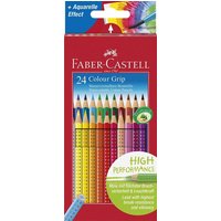 FABER-CASTELL 112424 Buntstift Colour Grip 24er Etui von Faber Castell