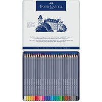 FABER-CASTELL 114624 Goldfaber Aqua Aquarellstift, 24er Metalletui von Faber Castell