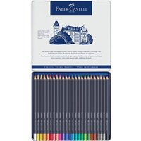 FABER-CASTELL 114724 Goldfaber Farbstift, 24er Metalletui von Faber Castell