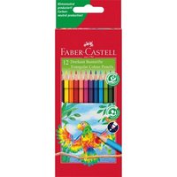 FABER-CASTELL 116512 Buntstift dreikant 12er Kartonetui von Faber Castell