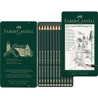 FABER-CASTELL 119064 Bleistift CASTELL 9000 12er Design Set von Faber Castell