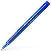 FABER-CASTELL 155451 Fineliner BROADPEN 1554 blau von Faber Castell