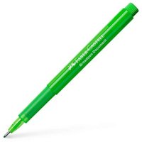 FABER-CASTELL 155466 Fineliner BROADPEN 1554 light green von Faber Castell