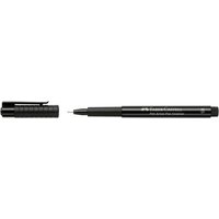 FABER-CASTELL 167099 Tuschestift Pitt Artist Pen XS Farbe 199 schwarz von Faber Castell