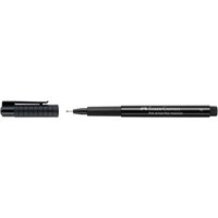 FABER-CASTELL 167299 Tuschestift Pitt Artist Pen F Farbe 199 schwarz von Faber Castell