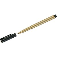 FABER-CASTELL 167350 Pitt Artist Pen Metallic 1.5 Tuschestift, gold von Faber Castell