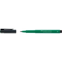 FABER-CASTELL 167478 Tuschestift Pitt Artist Pen B Farbe 264 phthalogrün dunkel von Faber Castell