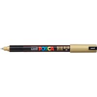 FABER-CASTELL 181781 Marker UNI POSCA PC-1MR gold von Faber Castell