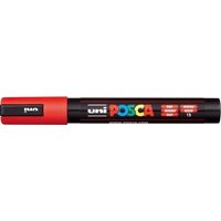 FABER-CASTELL 182521 Marker UNI POSCA PC-5M rot von Faber Castell