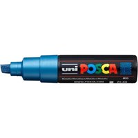 FABER-CASTELL 182685 Marker UNI POSCA PC-8K blau metallic von Faber Castell