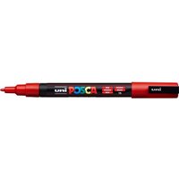 FABER-CASTELL 186521 Marker UNI POSCA PC-3M rot von Faber Castell