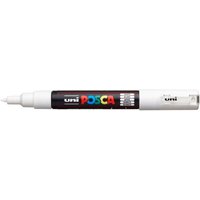 FABER-CASTELL 186701 Marker UNI POSCA PC-1MC weiß von Faber Castell