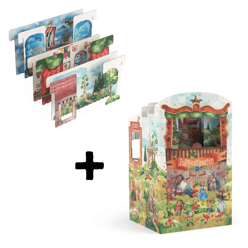 FOLDZILLA Bundle Puppentheater Märchenstunde