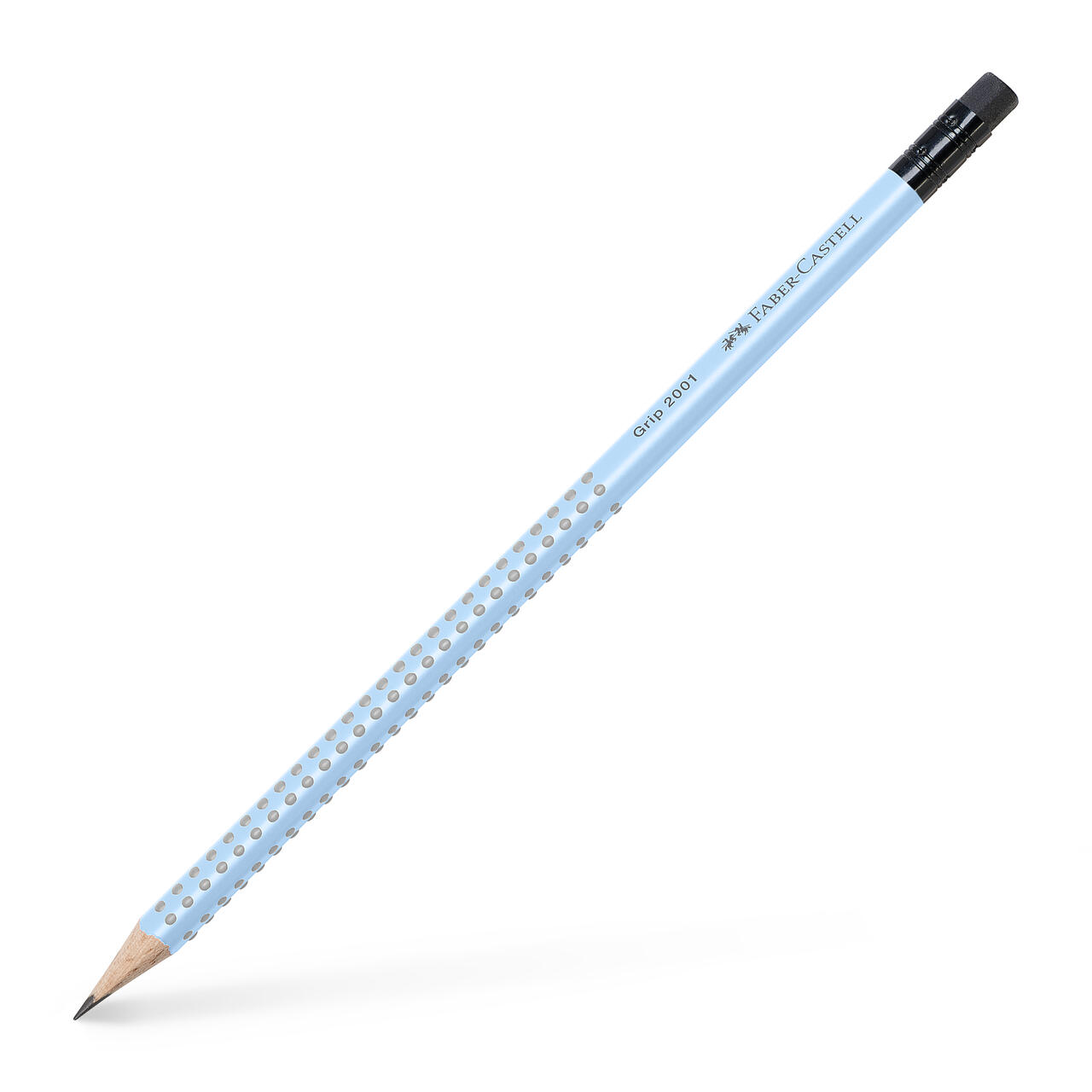Faber-Castell - FABER-CASTELL Bleistift GRIP 2001 HB mit Gummitip sky Faber-Castell - FABER-CASTELL Bleistift GRIP 2001 HB mit Gummitip sky
