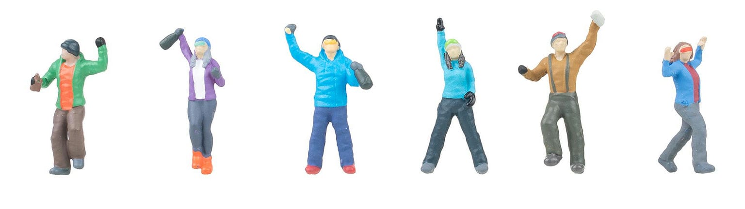 Faller Après-Ski-Feiernde H0 1:87 Modelleisenbahn Winter Ski piste Faller Après-Ski-Feiernde H0 1:87 Modelleisenbahn Winter Ski piste