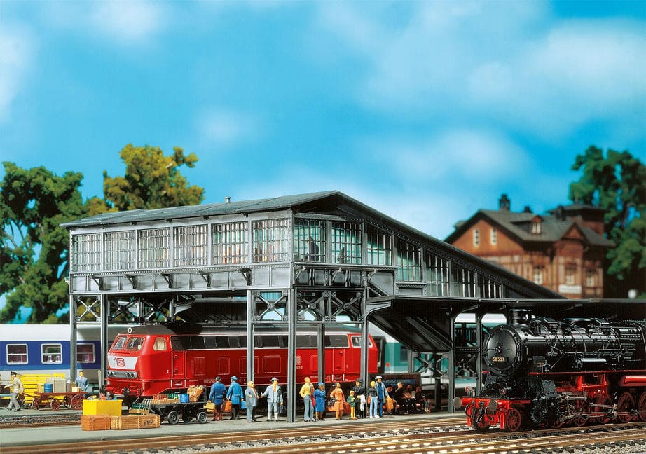 Faller Bahnsteigbrücke H0 1:87 131378 Modelleisenbahn Fußgängerbrücke