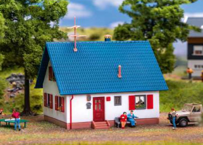 Faller Bastelhaus H0 weiß/grau Aktionsset 1:87 195601 Modellbau Modelleisenbahn