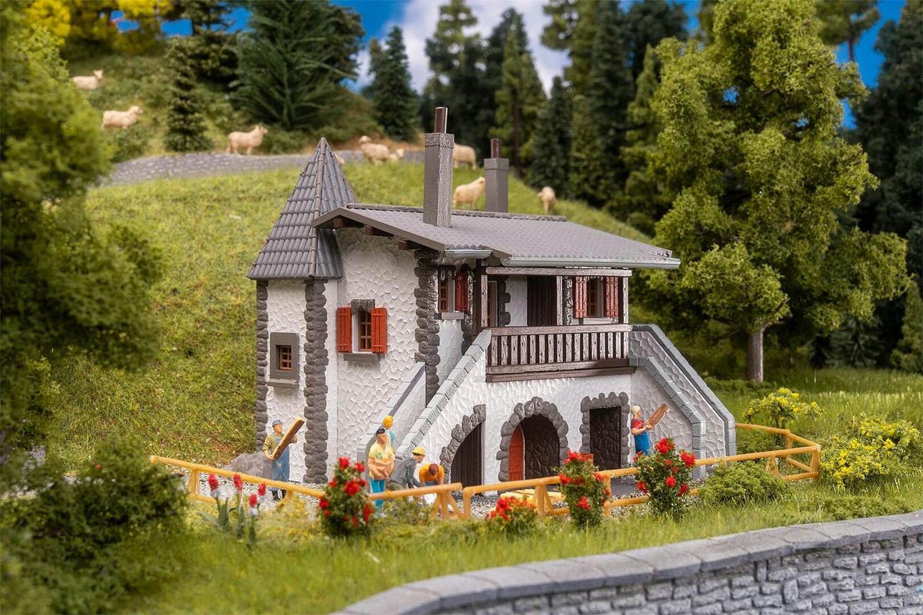 Faller Haus Alpina H0 1:87 191839 Modelleisenbahn Moba Bausatz Faller Haus Alpina H0 1:87 191839 Modelleisenbahn Moba Bausatz
