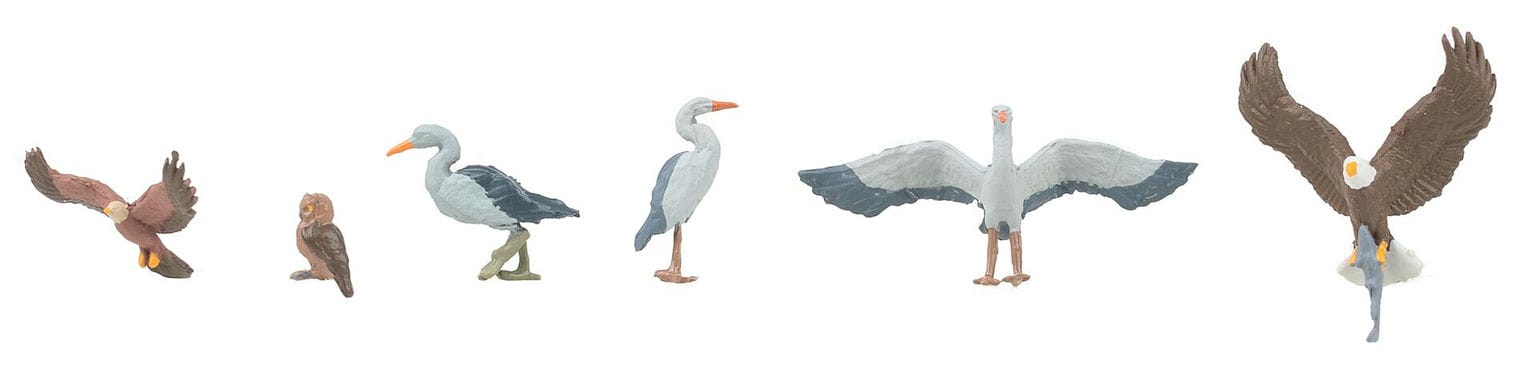 Faller Wildvögel H0 1:87 Modelleisenbahn Vögel Adler Faller Wildvögel H0 1:87 Modelleisenbahn Vögel Adler