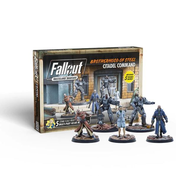 Fallout Wasteland Warfare Brotherhood of Steel Citadel Command MUH0190803