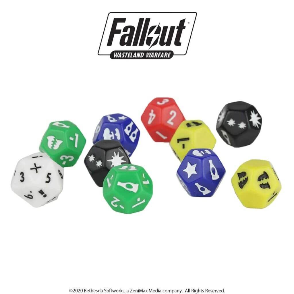 Fallout: Wasteland Warfare - Extra Dice Set