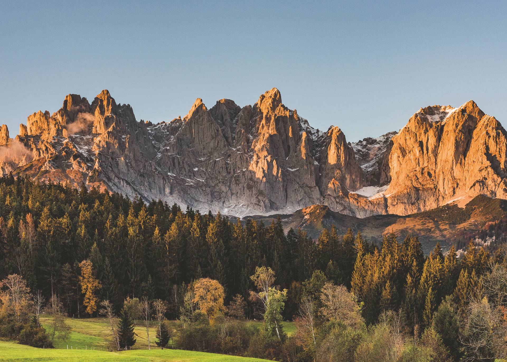 Farbenpracht am Wilden Kaiser