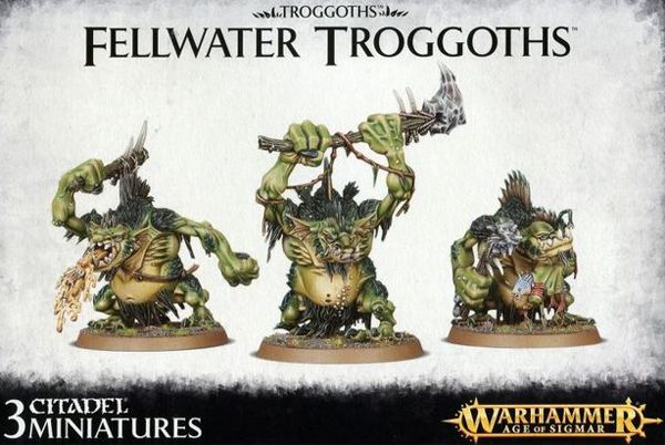 Fellwater Troggoths Games Workshop Warhammer Age of Sigmar Goblins Troolle Troll