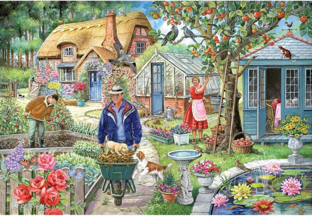 Finde die Unterschiede: Zusammen g�rtnern Finde die Unterschiede: Zusammen g�rtnern