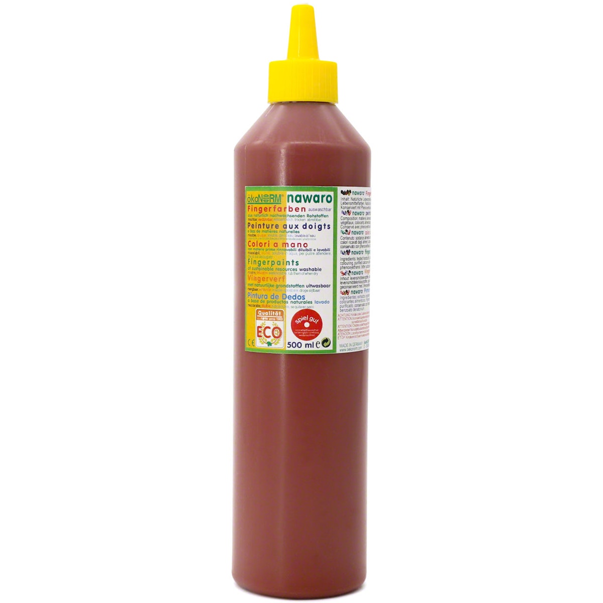 Fingerfarben 500 ml Schul- und Theaterfarbe braun Fingerfarben 500 ml Schul- und Theaterfarbe braun