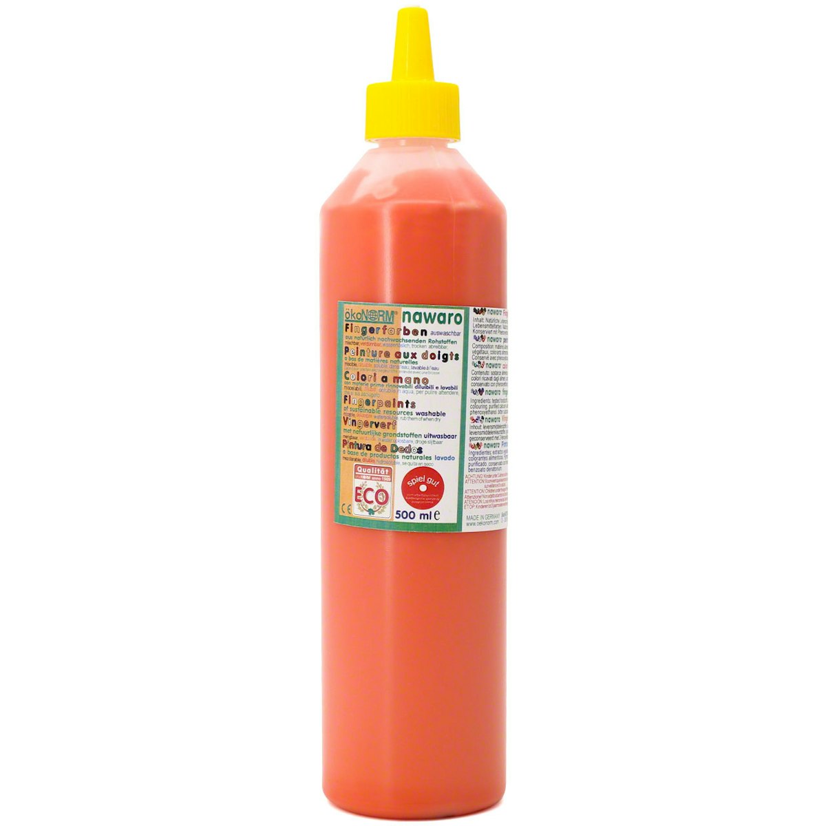 Fingerfarben 500 ml Schul- und Theaterfarbe orange Fingerfarben 500 ml Schul- und Theaterfarbe orange