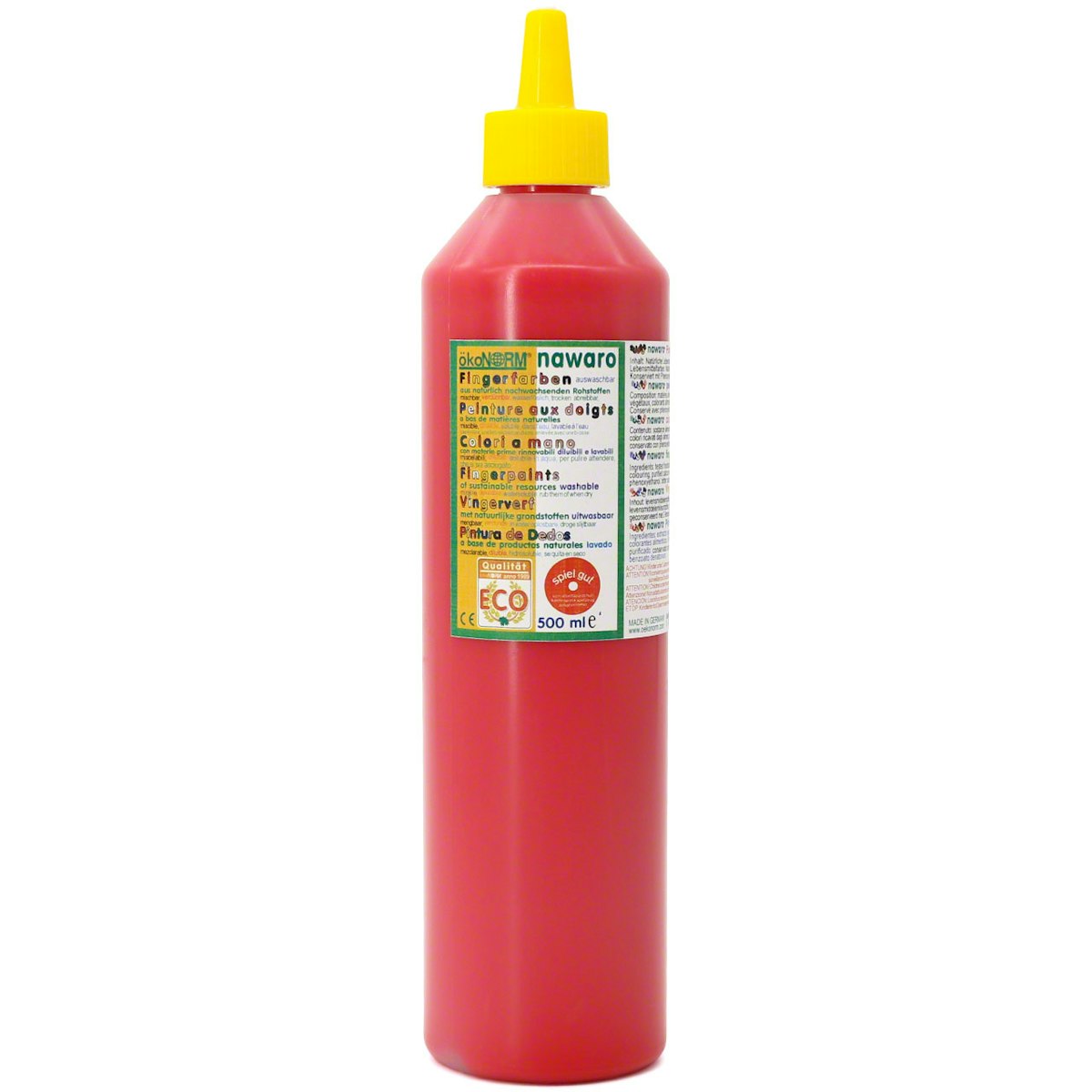 Fingerfarben 500 ml Schul- und Theaterfarbe rot Fingerfarben 500 ml Schul- und Theaterfarbe rot