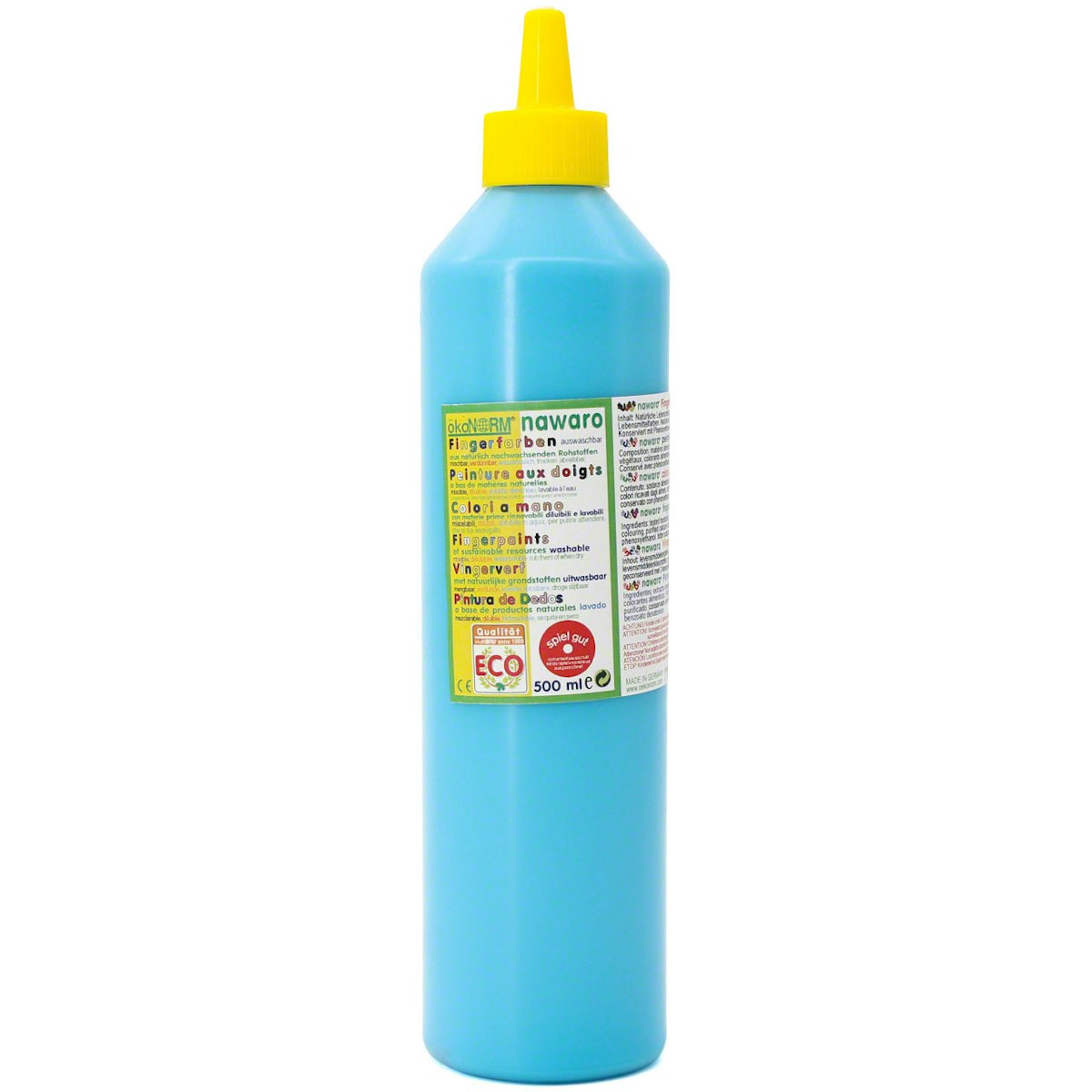 Fingerfarben 500 ml Schul- und Theaterfarbe türkis Fingerfarben 500 ml Schul- und Theaterfarbe türkis