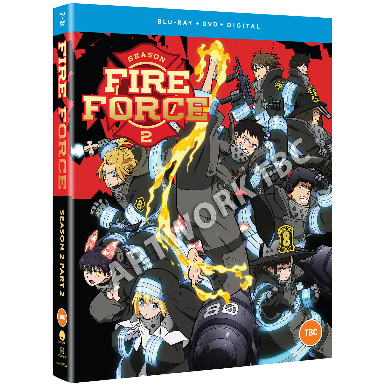 Fire Force Season 2 Part 2 - Blu-ray/DVD Combo + Digital Copy Fire Force Season 2 Part 2 - Blu-ray/DVD Combo + Digital Copy von Crunchyroll