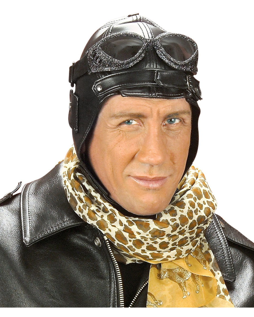 Fliegermütze aus Kunstleder im Retrostyle Fliegermütze aus Kunstleder im Retrostyle