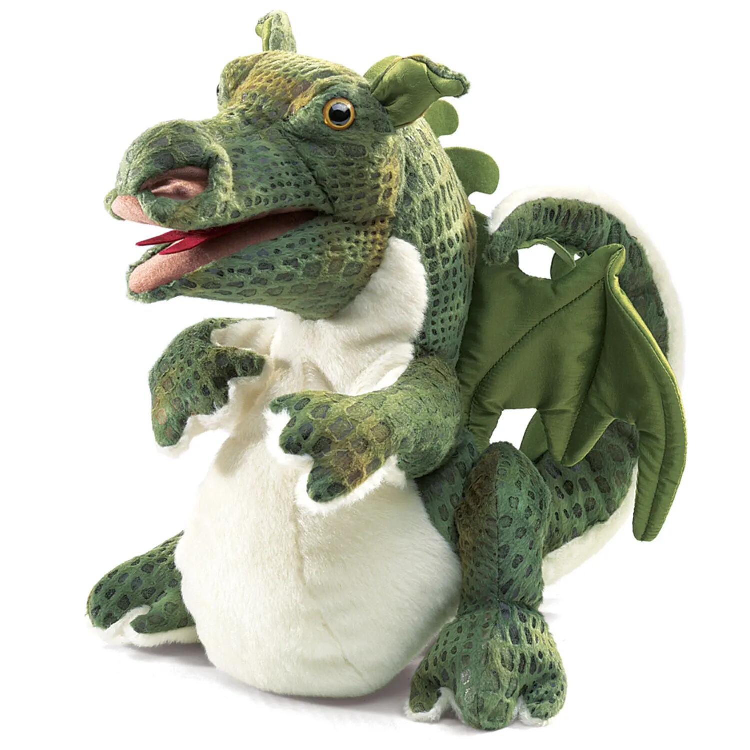 Folkmanis® Handpuppen - Folkmanis 2886 Handpuppe Baby Dragon Folkmanis® Handpuppen - Folkmanis 2886 Handpuppe Baby Dragon