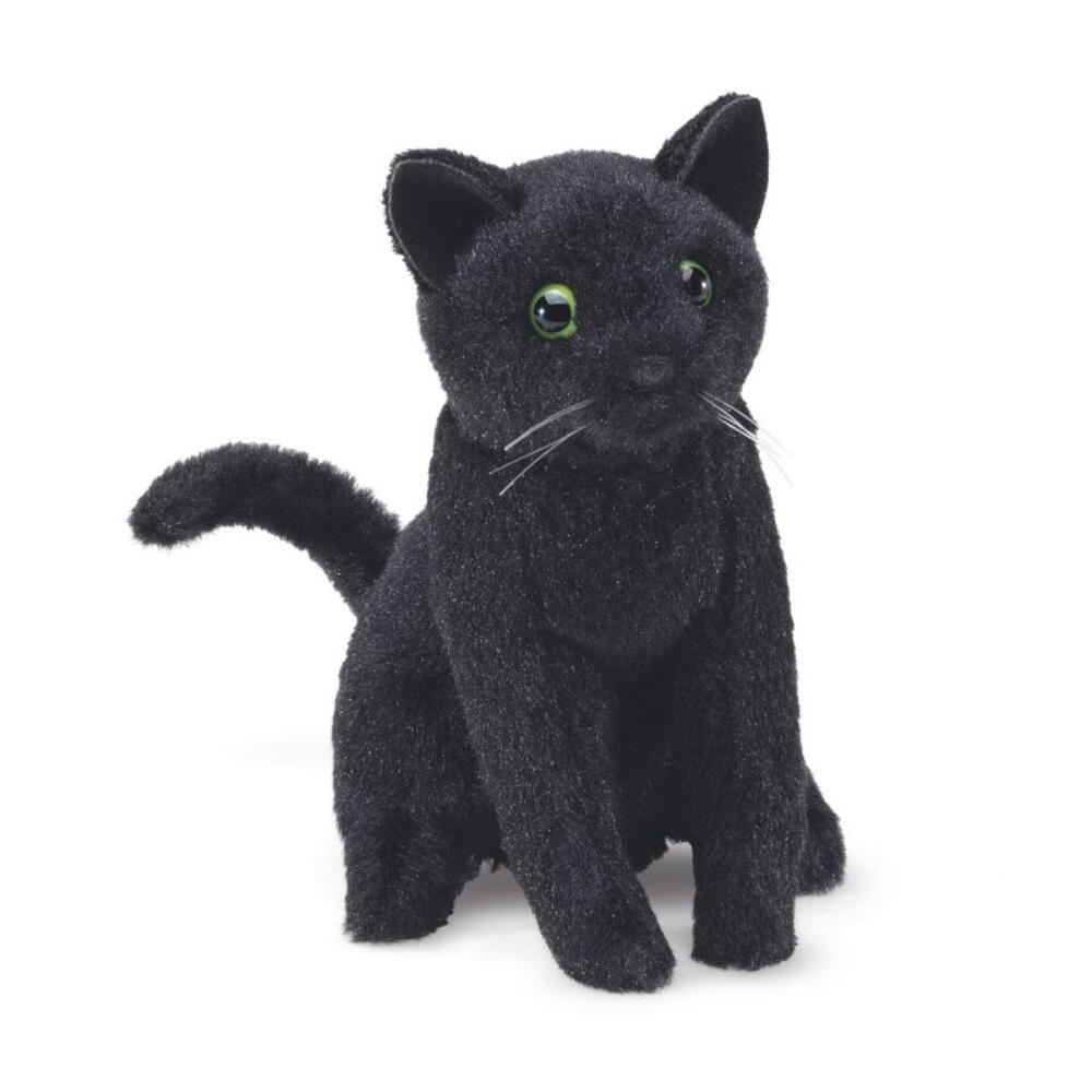 Folkmanis - Folkmanis Fingerpuppe schwarze Katze Folkmanis - Folkmanis Fingerpuppe schwarze Katze